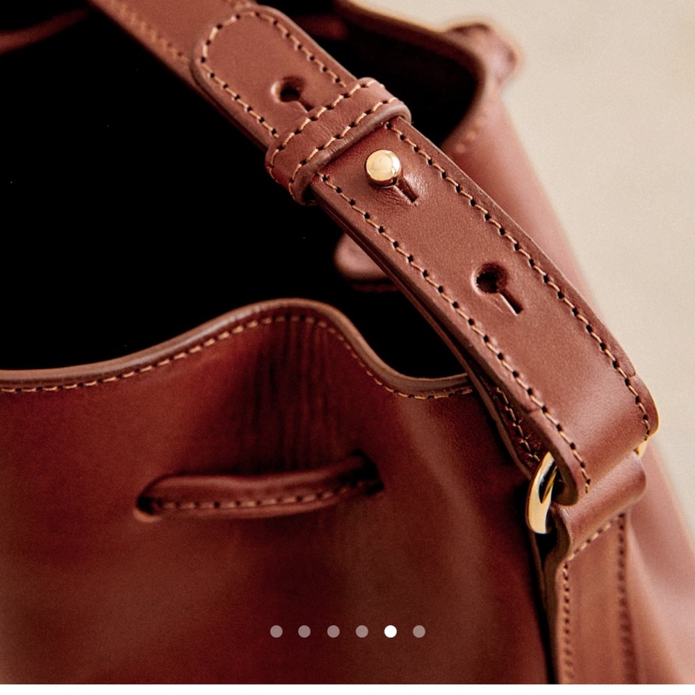 Sezane Farrow Bag Natural Heritage - Size TU - Picture 5 of 10